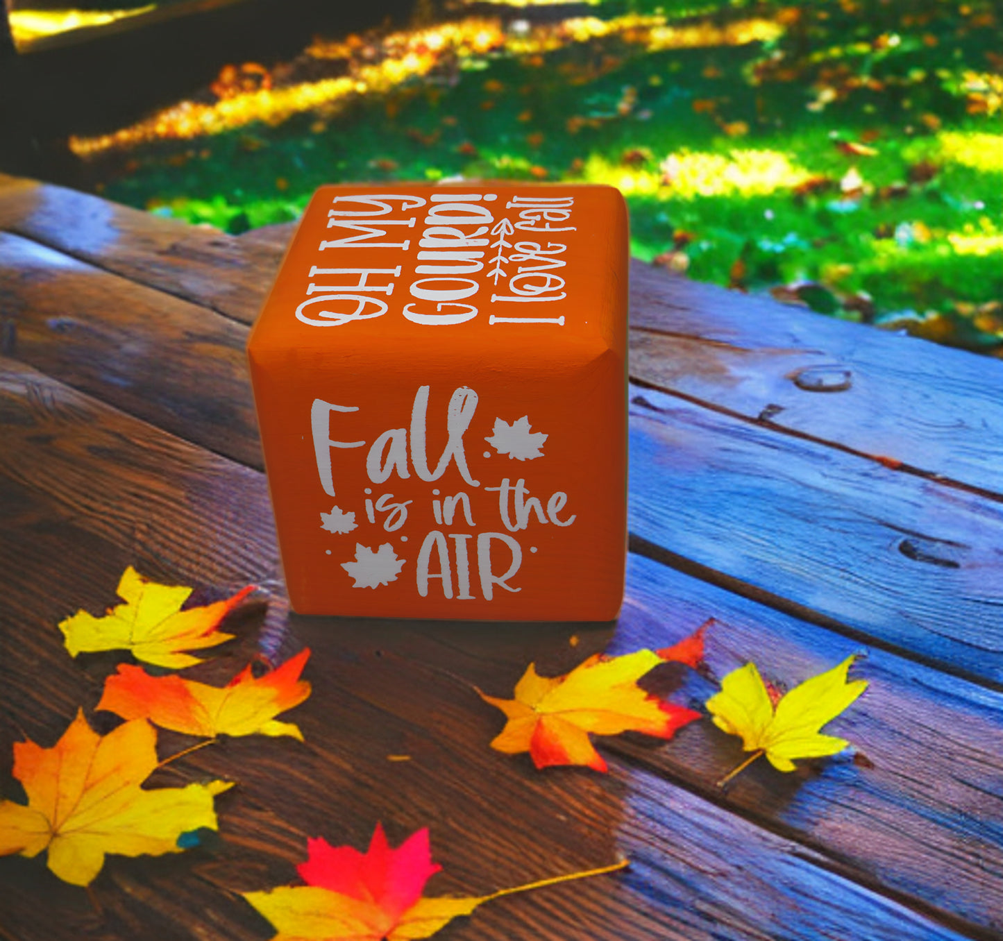 Wood Block - Fall