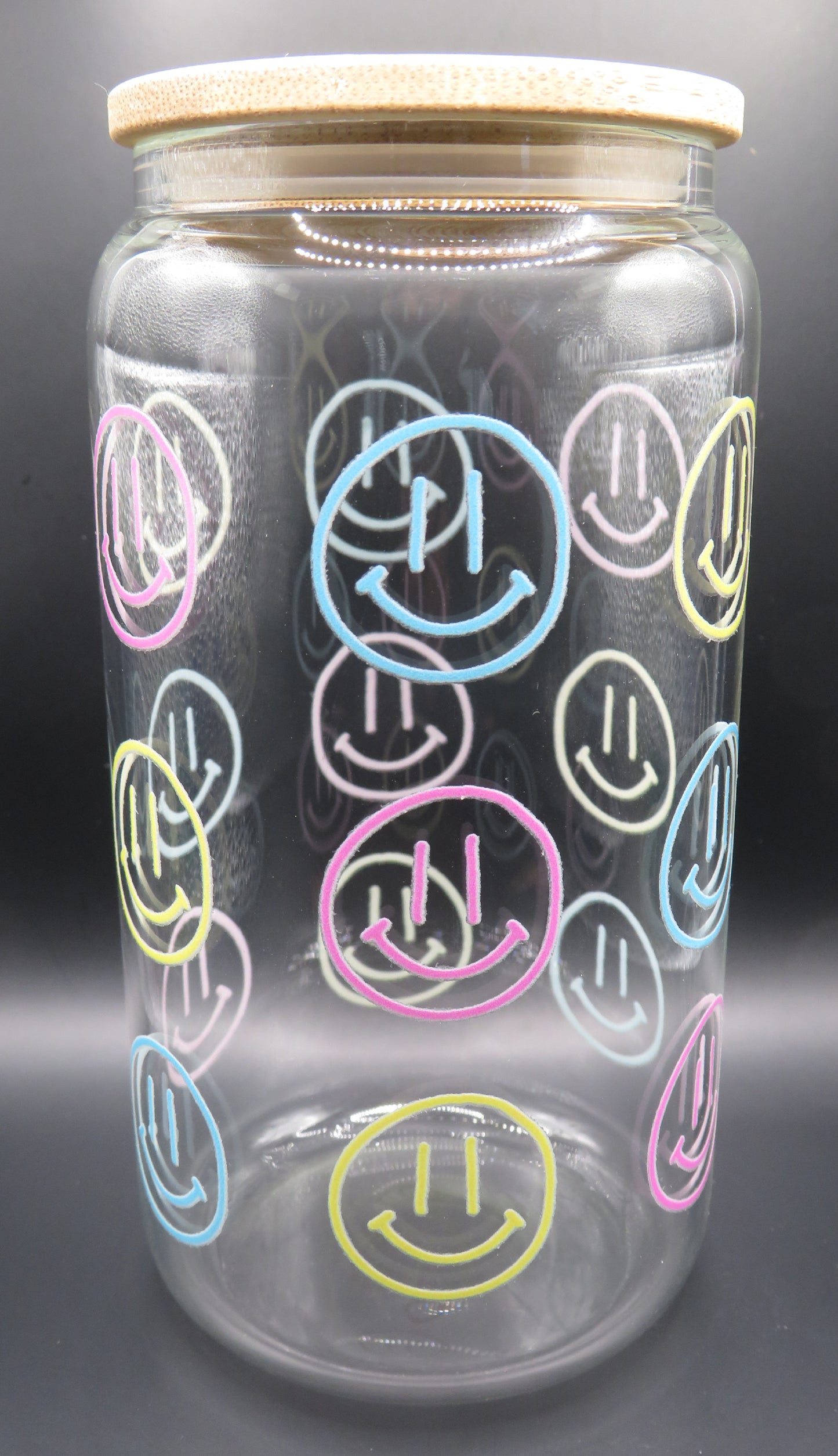 Pastel Smiley Cup