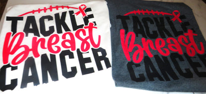 Short Sleeve Tackle Breast Cancer