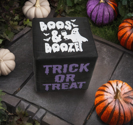 Wood Block - Halloween