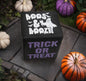 Wood Block - Halloween