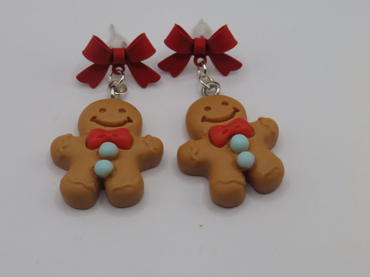 Gingerbread Man Earrings