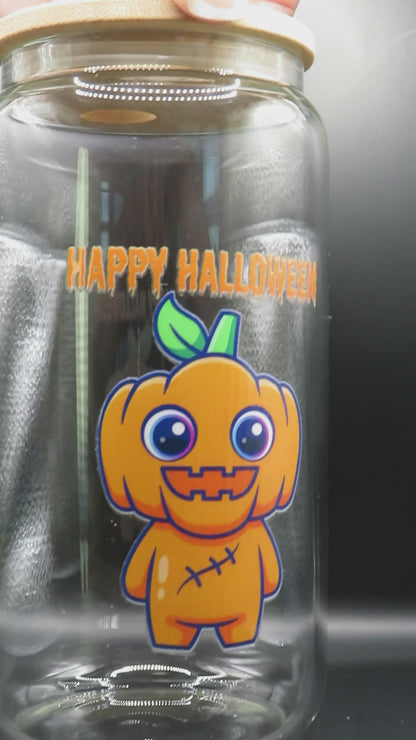 Happy Halloween Pumpkin Cup